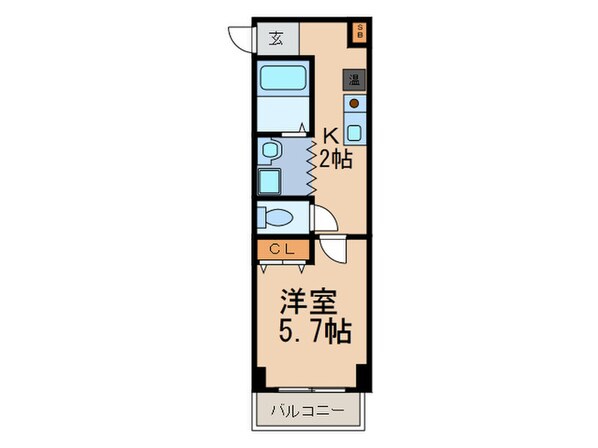 マグノリアパレスの物件間取画像